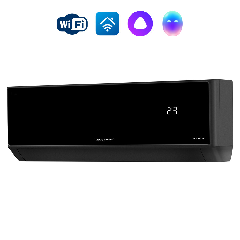 Внутренний блок инверторной мульти-сплит системы Royal Thermo RTFMI/in-09HN8/black серия MULTI COMBO ERP DC
