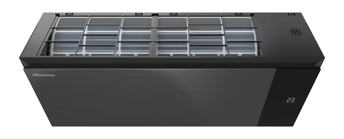 Настенный инверторный кондиционер Hisense AS-13UW4RWMQK00(B) серия SENSATION SLIDER PRO CARBON SUPERIOR DC Inverter
