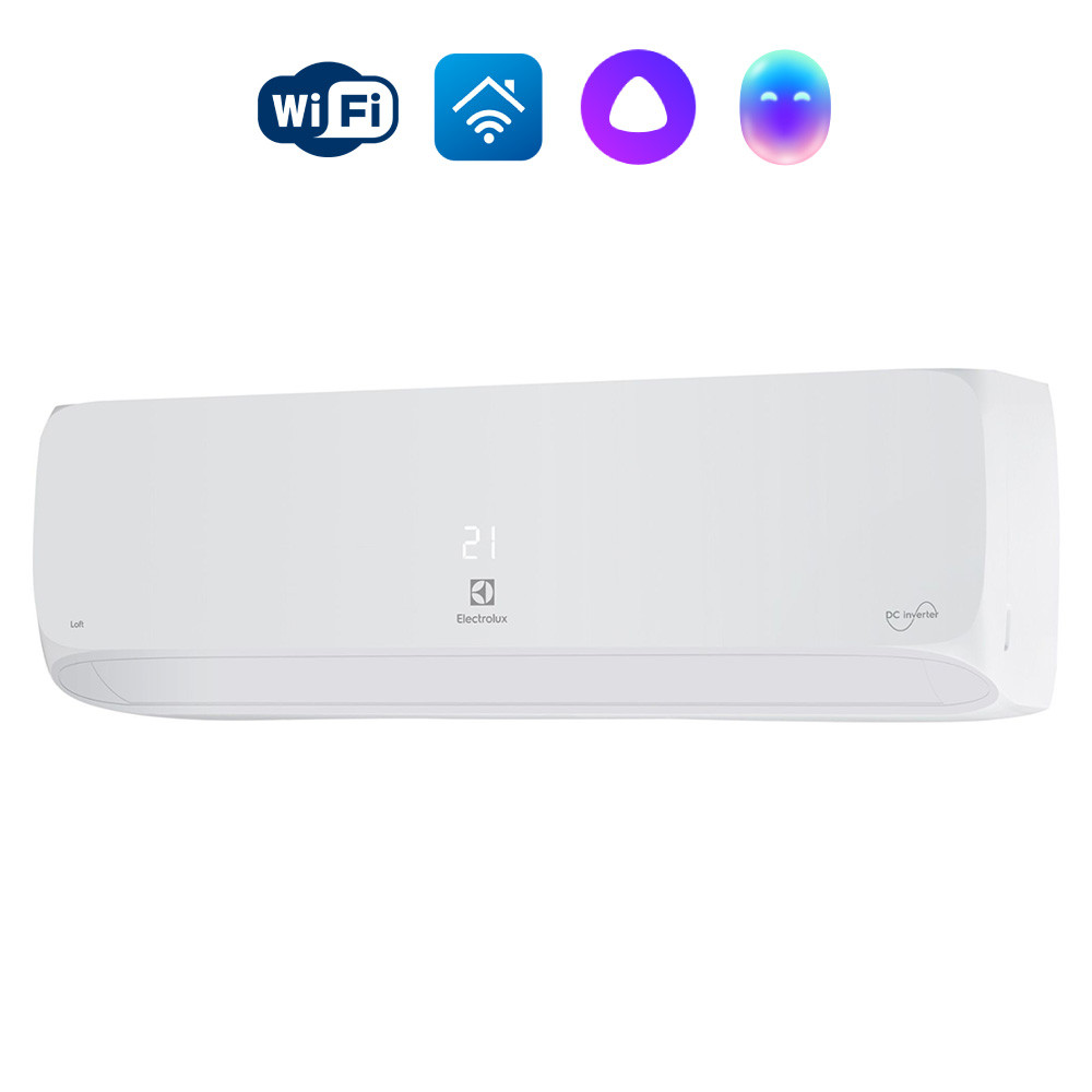 Настенный инверторный кондиционер Electrolux EACS/I-18HAL/N8 серия Loft DC