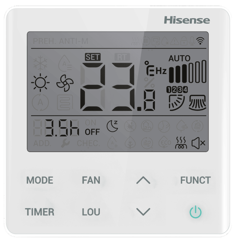 Внутренний блок кассетного типа инверторной мульти-сплит системы Hisense AMC-18UR4RCC8 серия Free Match DC Inverter