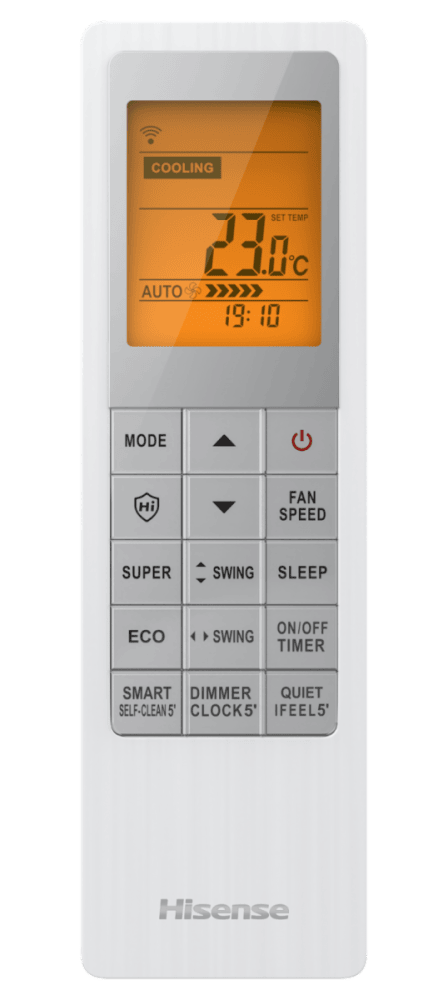 Настенный инверторный кондиционер Hisense AS-10UW4RLCHD00(C) серия VIBE PRO CHAMPAGNE EU DC Inverter