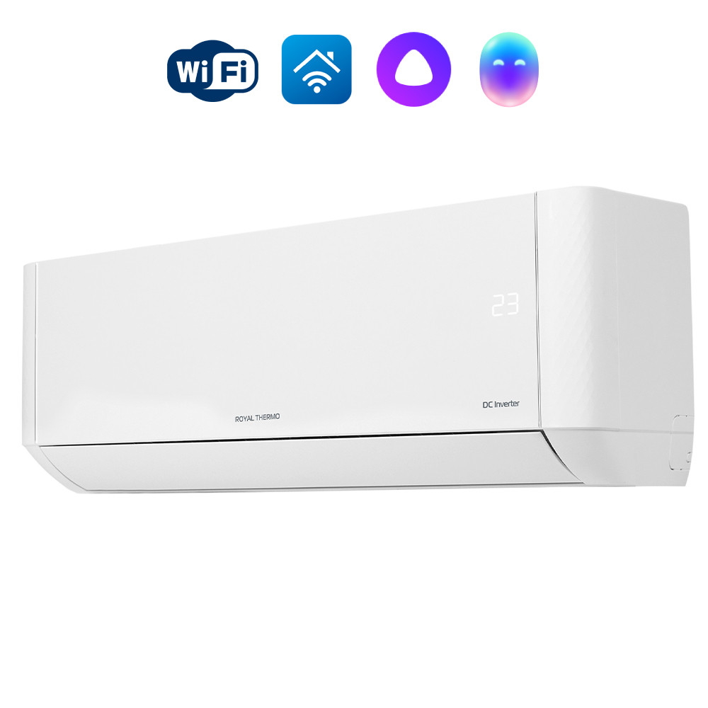 Настенный инверторный кондиционер Royal Thermo RTBI-12HN8/white серия Barocco DC White