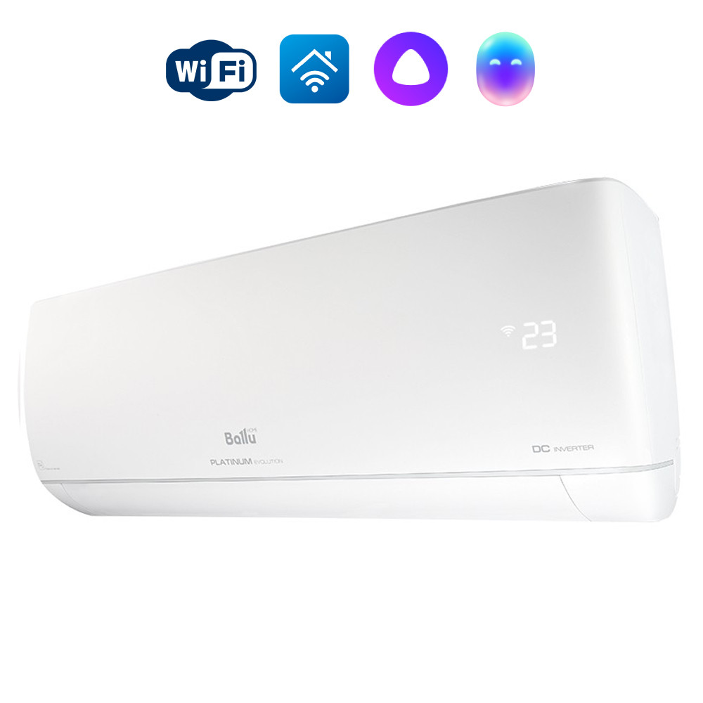 Настенный инверторный кондиционер Ballu BSUI-09HN8_22Y серия Platinum Evolution DC