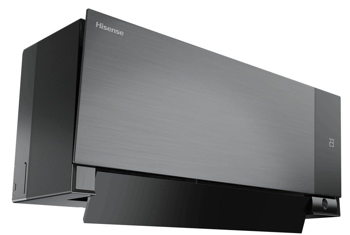 Настенный инверторный кондиционер Hisense AS-10UW4RWMQK00(B) серия SENSATION SLIDER PRO CARBON SUPERIOR DC Inverter