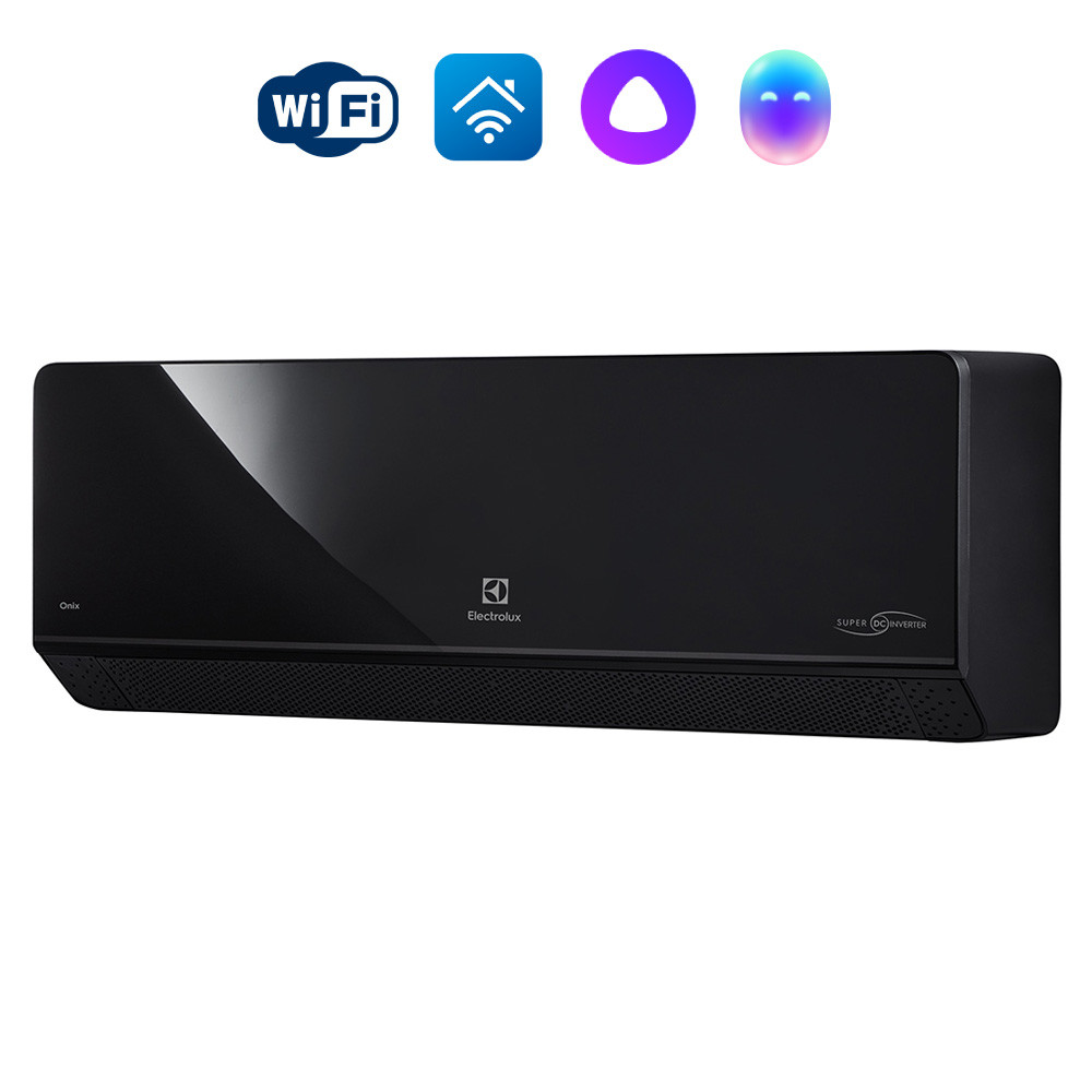 Настенный инверторный кондиционер Electrolux EACS/I-18HIX-BLACK/N8 серия Onix Black Super DC