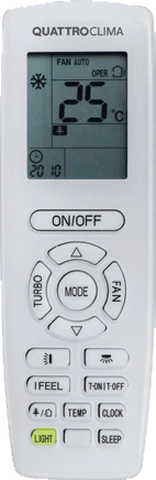 Настенный инверторный кондиционер QuattroClima QV-LA18WAE/QN-LA18WAE серия Lanterna