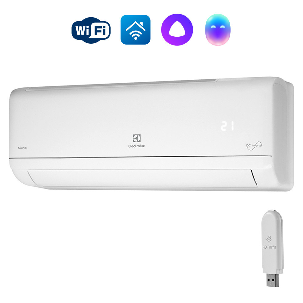 Настенный инверторный кондиционер Electrolux EACS/I- 12HSK/N3_24Y с Wi-Fi серия Skandi DC Inverter