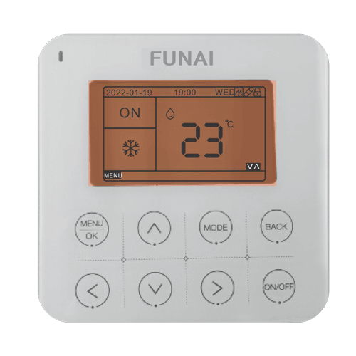 Кассетный кондиционер Funai LAC-DR140HP.C01/S/Pan DR-4LY/LAC-DR140HP.01/U серия DRAGON