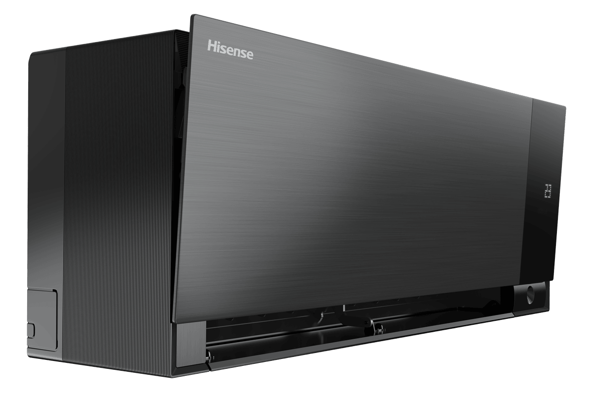 Настенный инверторный кондиционер Hisense AS-10UW4RWMQK00(B) серия SENSATION SLIDER PRO CARBON SUPERIOR DC Inverter
