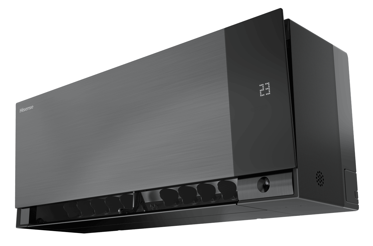 Настенный инверторный кондиционер Hisense AS-13UW4RWMQK00(B) серия SENSATION SLIDER PRO CARBON SUPERIOR DC Inverter