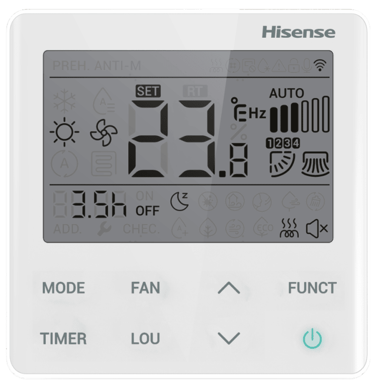 Канальный инверторный кондиционер Hisense AUD-85UX4RPH8/AUW-85U6RZ8 серия HEAVY EU DC Inverter R32