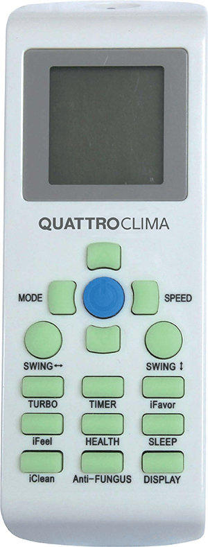Кассетный кондиционер QuattroClima QV-I18CG/QN-I18UG/QA-ICP9