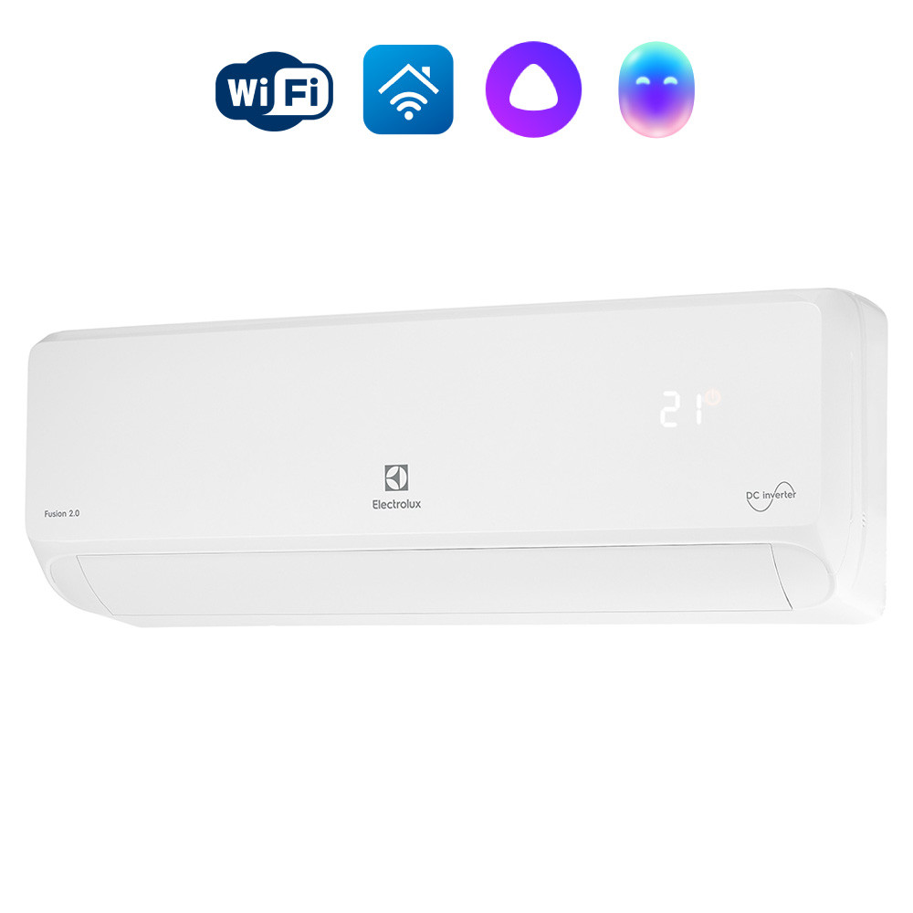 Настенный инверторный кондиционер Electrolux EACS/I-24HF2/N8_24Y серия Fusion 2.0 Super DC Inverter
