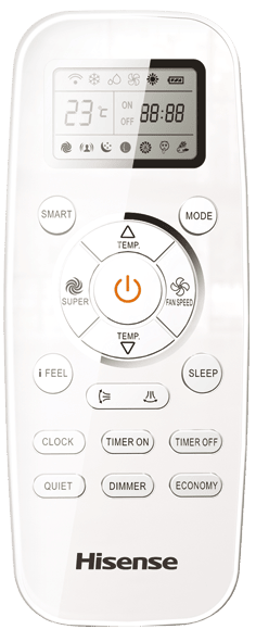 Настенный инверторный кондиционер Hisense AS-09UW4RYRCM05 серия CITY DC Inverter