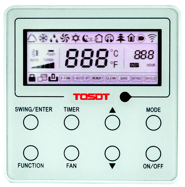 Канальный инверторный кондиционер TOSOT T18H-ILD/I/T18H-ILU/O