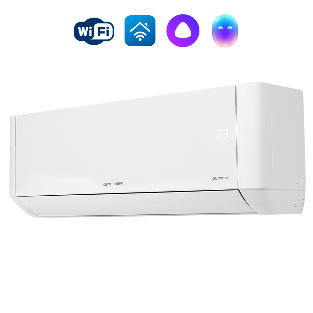 Настенный инверторный кондиционер Royal Thermo RTBI-18HN8/white серия Barocco DC White