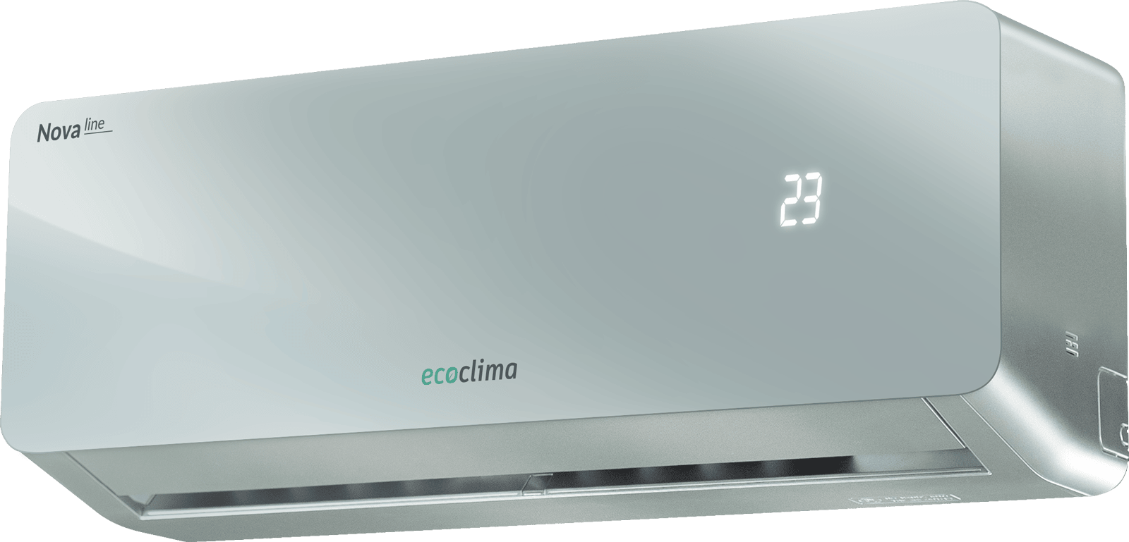 Настенный инверторный кондиционер Ecoclima ECW/I-CH12/AAS-4R1 (Silver) серия Nova line Inverter