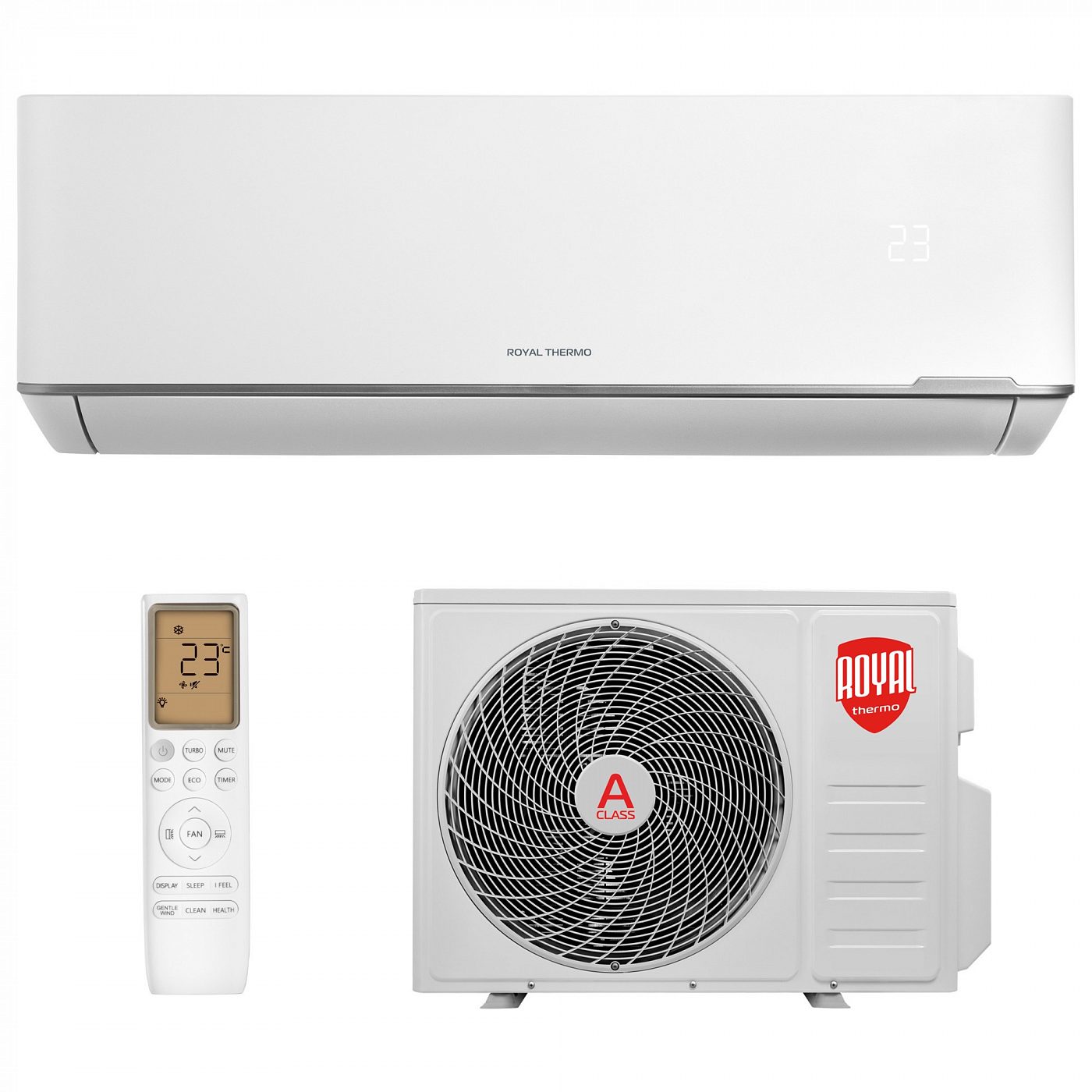 Настенный кондиционер Royal Thermo RTB-09HN1 серия Barocco
