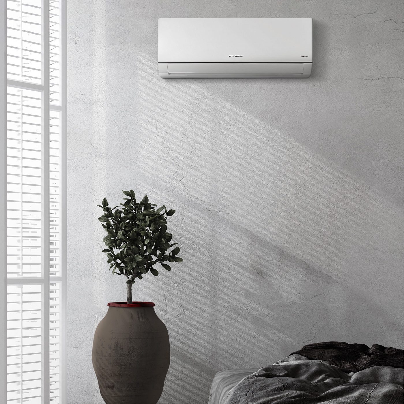 Настенный инверторный кондиционер Royal Thermo RTSI-12HN8 серия Siena DC