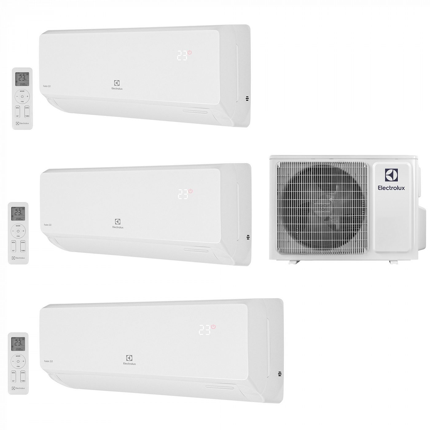 Наружный блок инверторной мульти-сплит системы Electrolux EACS/I-09+07+07 НMB FMI-24-3/N8