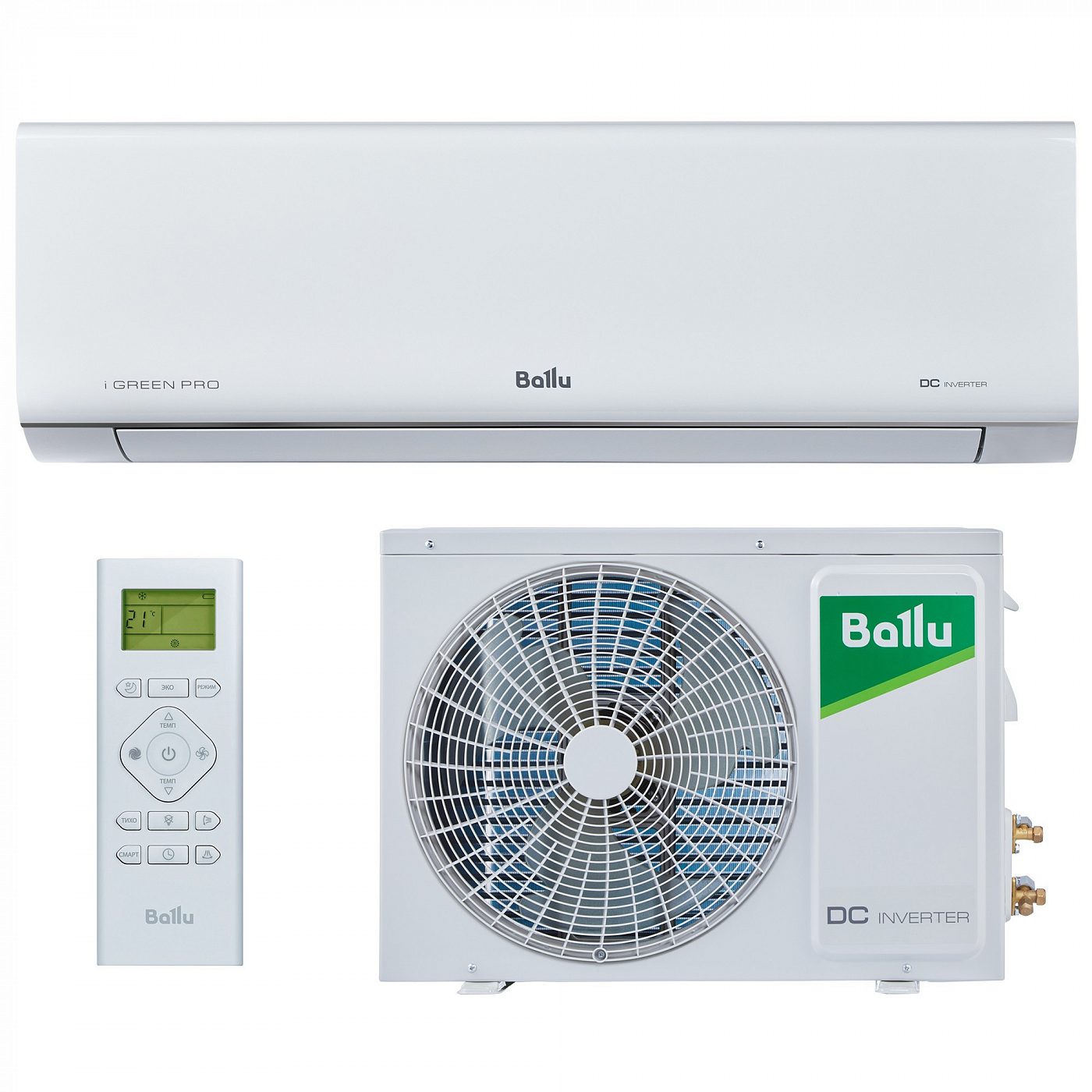 Настенный инверторный кондиционер Ballu BSAGI-09HN8_V4 серия iGreen Pro DC