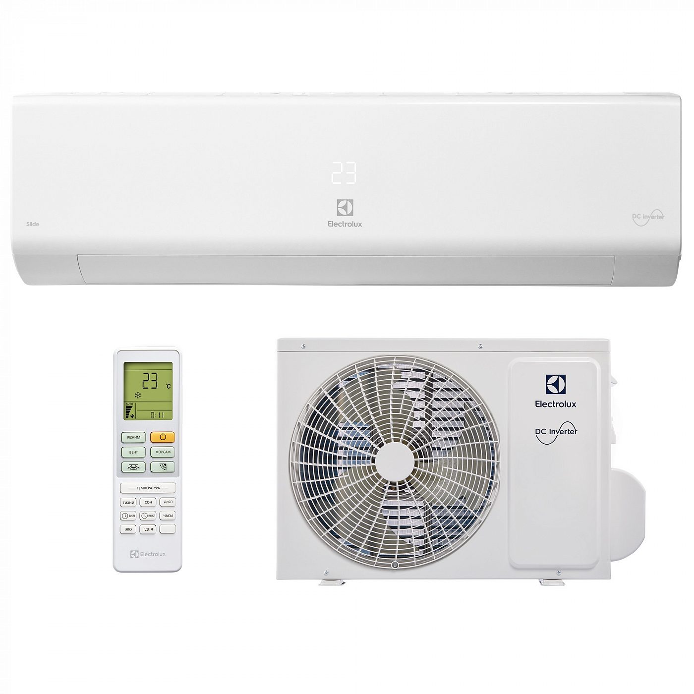 Настенный инверторный кондиционер Electrolux EACS/I-09HSL/N8 серия Slide DC