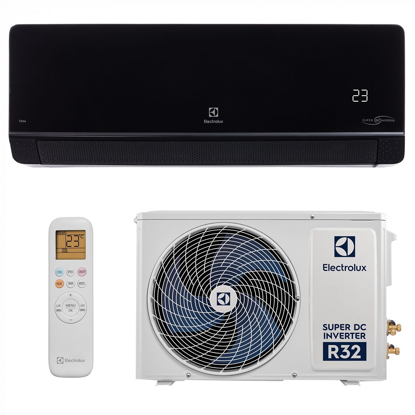 Настенный инверторный кондиционер Electrolux EACS/I-24HIX-BLACK/N8 серия Onix Black Super DC