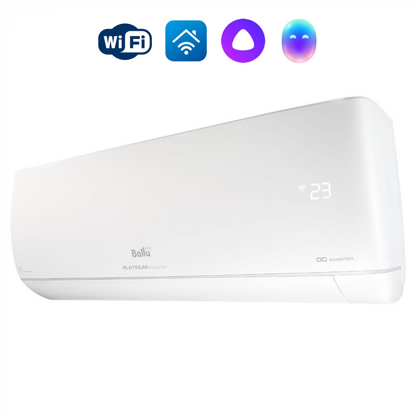 Настенный инверторный кондиционер Ballu BSUI-18HN8_23Y серия Platinum Evolution DC