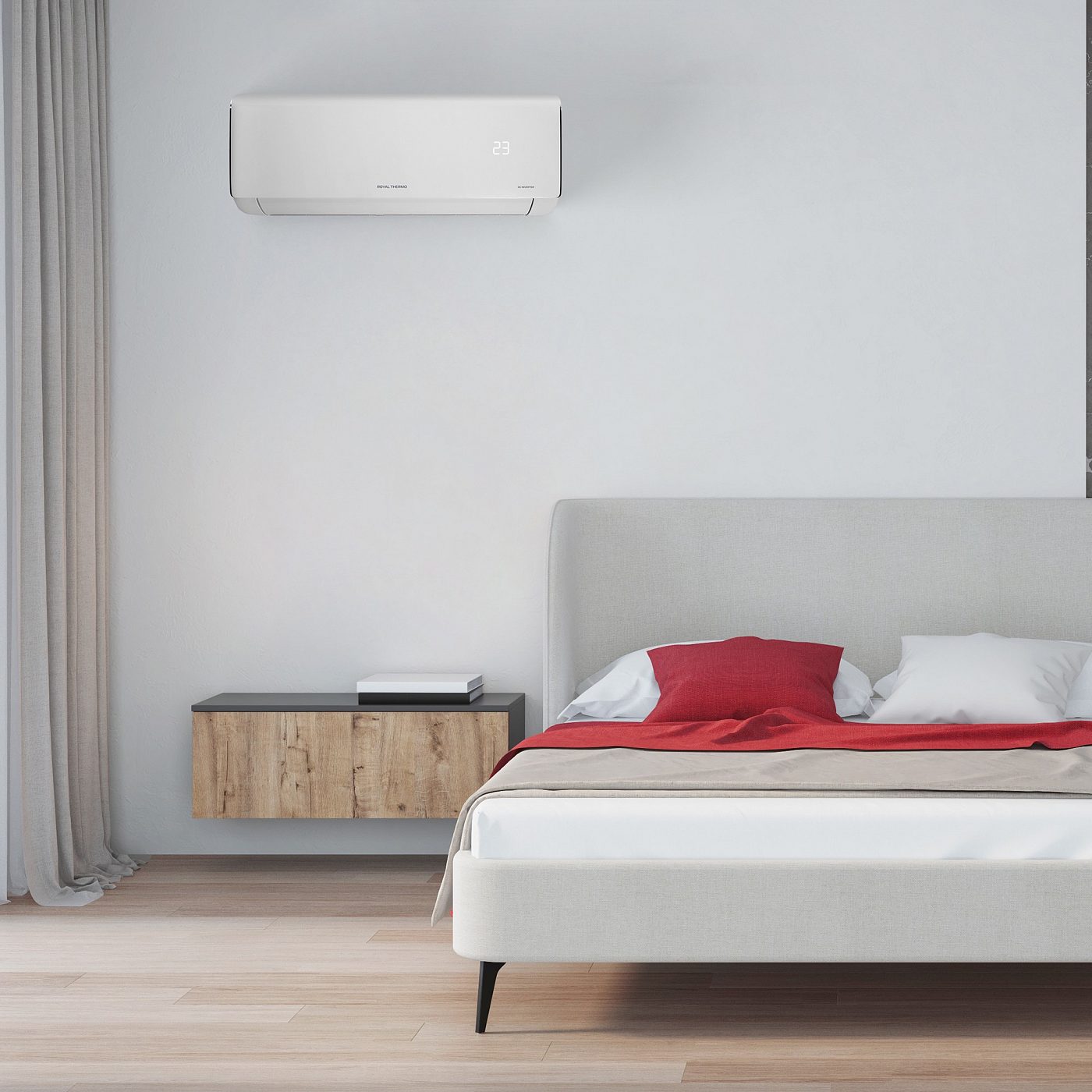 Настенный инверторный кондиционер Royal Thermo RTMI-09HN1 серия Milano DC