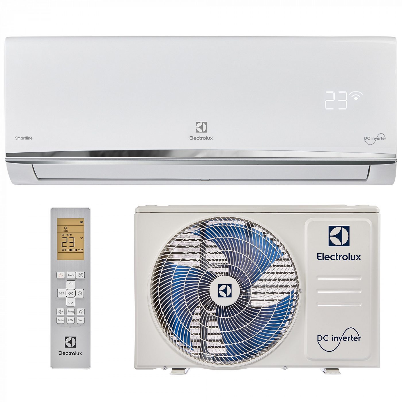 Настенный инверторный кондиционер Electrolux EACS/I-09HSM/N8_V2 серия Smartline DC