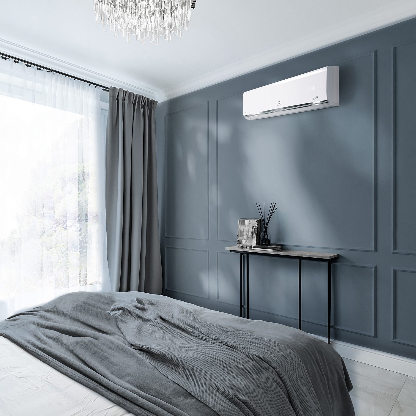 Настенный инверторный кондиционер Electrolux EACS/I-18HSM/N8_V3 серия Smartline DC